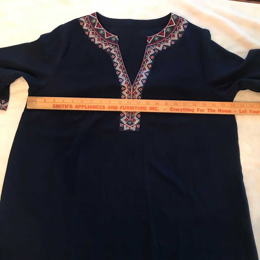 Boho embroidered blouse xl - Picture 6 of 7